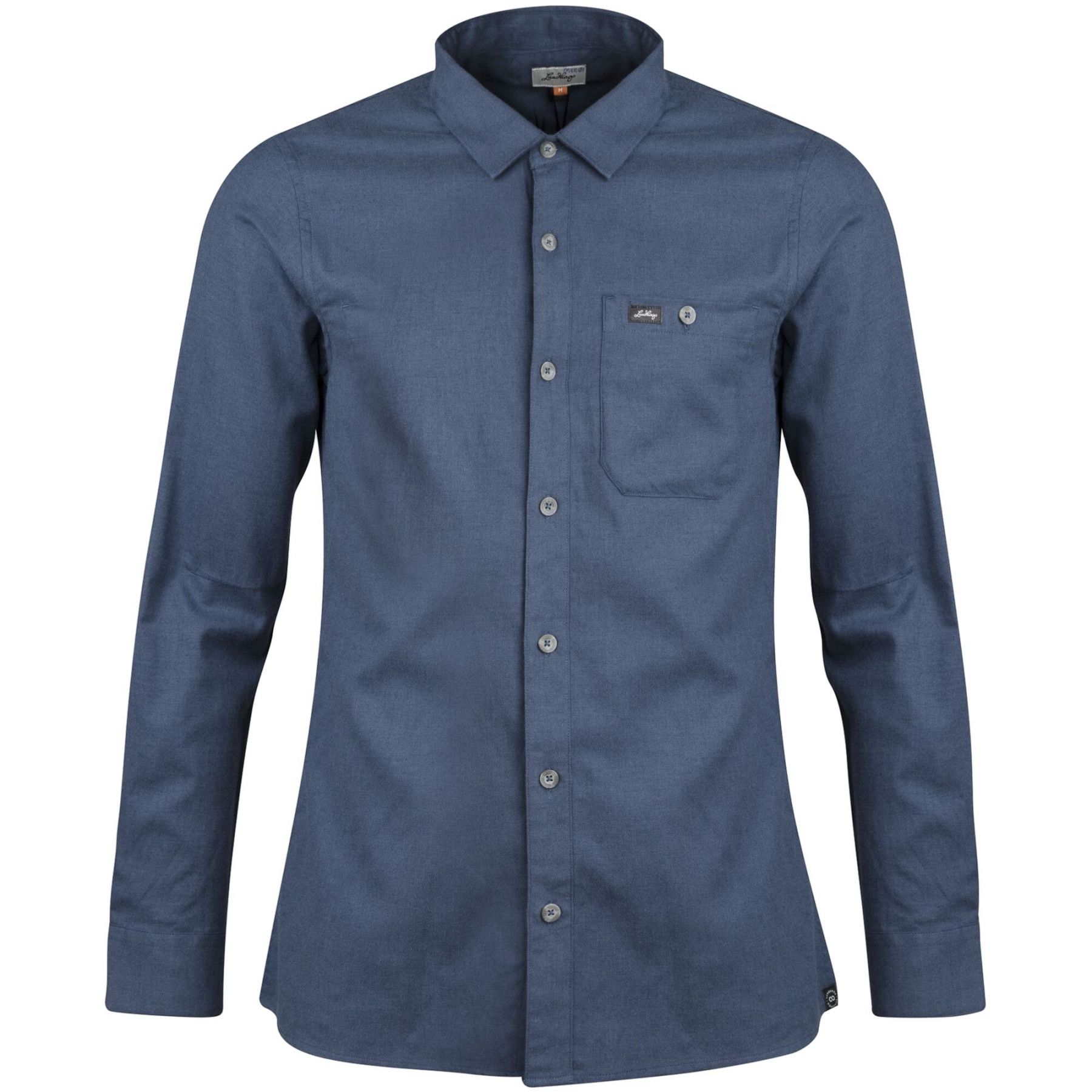 Lundhags Men's Ekren Solid LS Shirt miesten kauluspaita