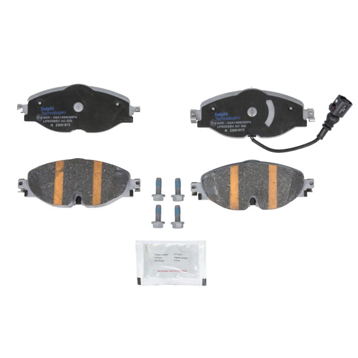 Jarrupalat, levyjarru DELPHI LP5006EV
