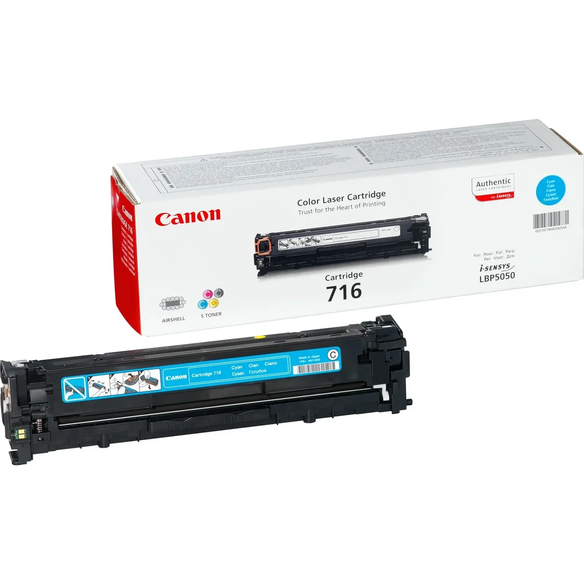 Canon Värikasetti Syaani 1.5k Type 716 - 5050