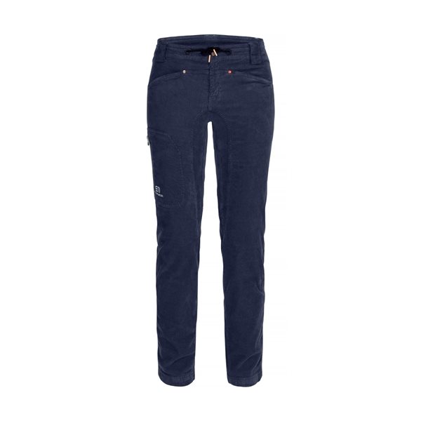 Elevenate W Après Cord Pants Dark Ink - M