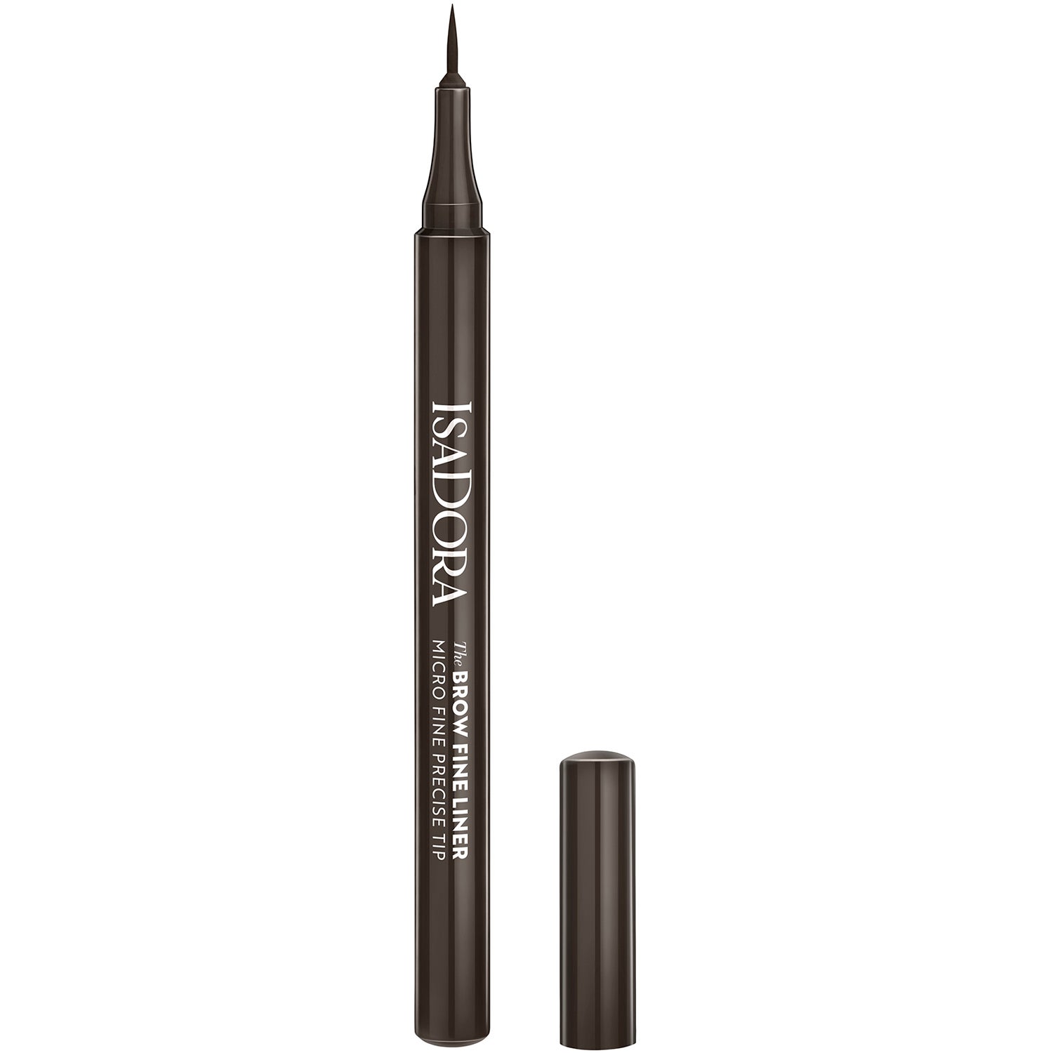 IsaDora The Brow Fine Liner, Micro Fine Precise Tip 02 Dark Brown - 1.1 ml