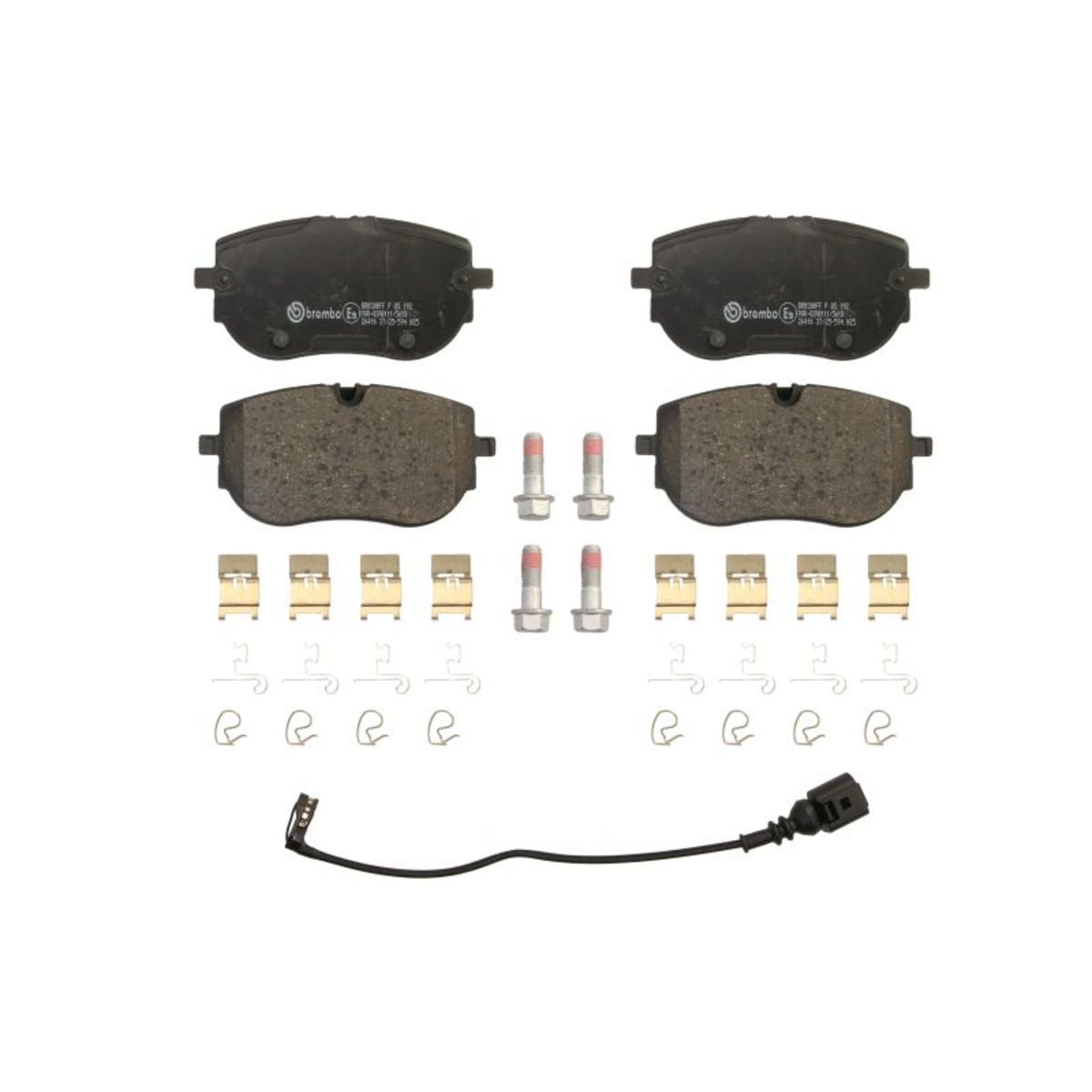 Jarrupalat, levyjarru BREMBO P 85 192