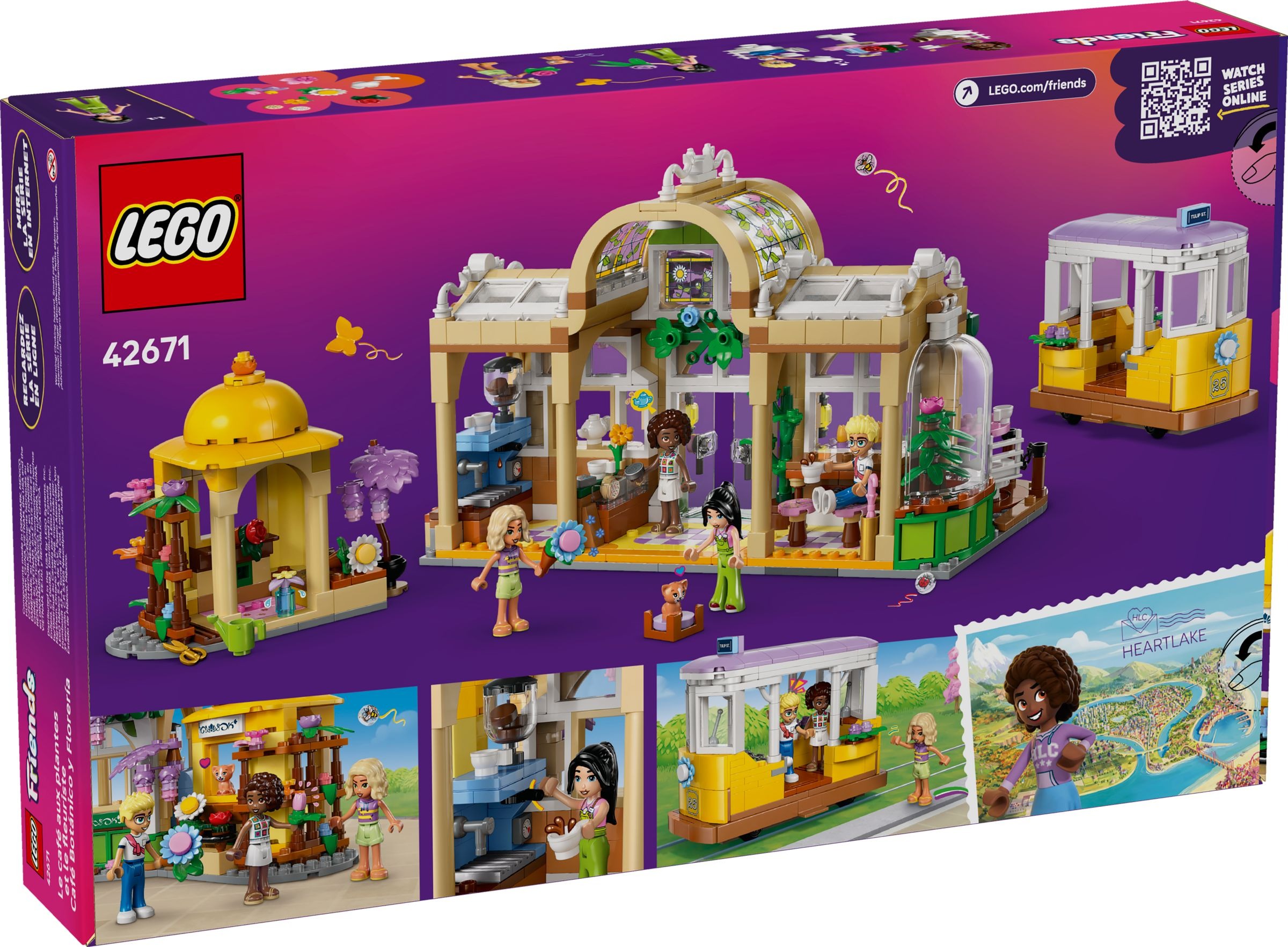 LEGO LEGO Ystävät - Kasvikahvila & Kukkakauppa (42671)
