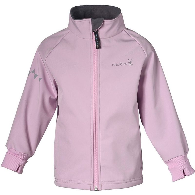 Isbjörn Thunder Wind & RainBloc Jacket Kids Frost Pink - 122/128 cl