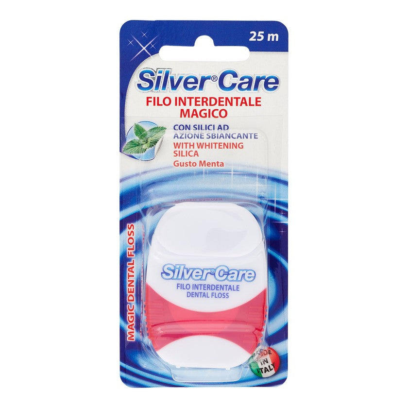 Silver Care Filo Interdentale 25 mt Expanding — Filo interdentale