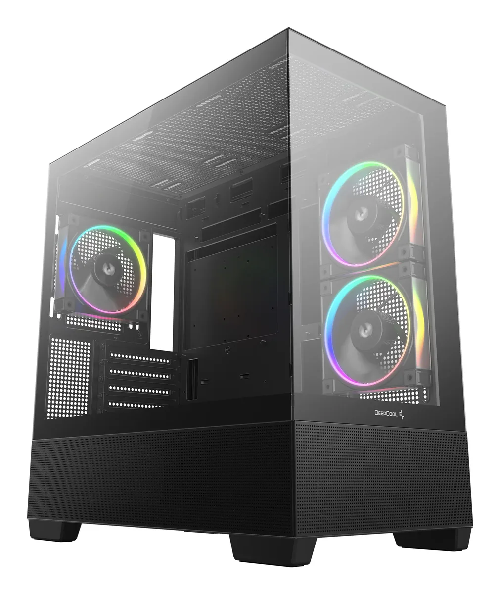 DeepCool CG380 3F - Kotelot - Minitower - Musta