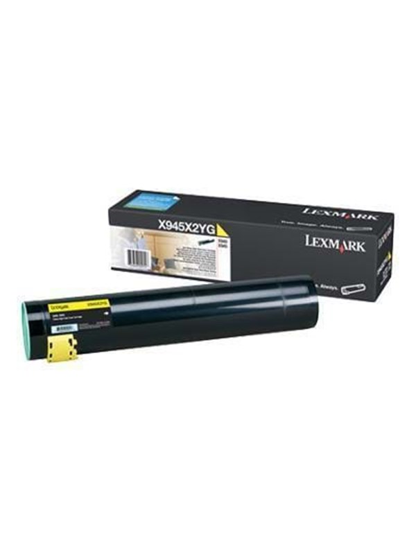 Lexmark Värikasetti keltainen 22.000 sivua X945X2YG Vastaa: N/A