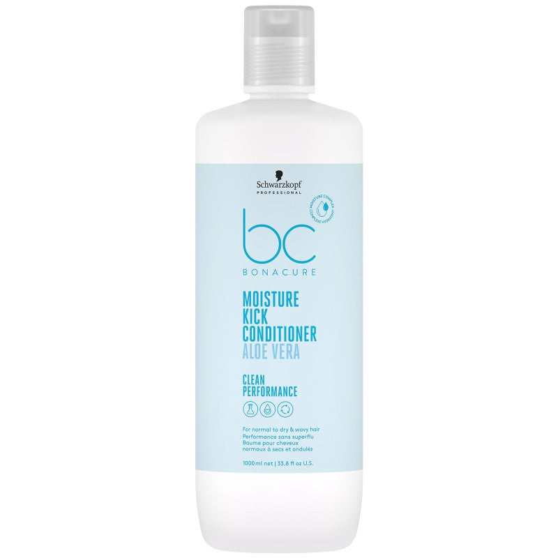 Schwarzkopf Professional Bonacure Moisture Kick Balsamo idratante 1000 ml — Balsamo capelli