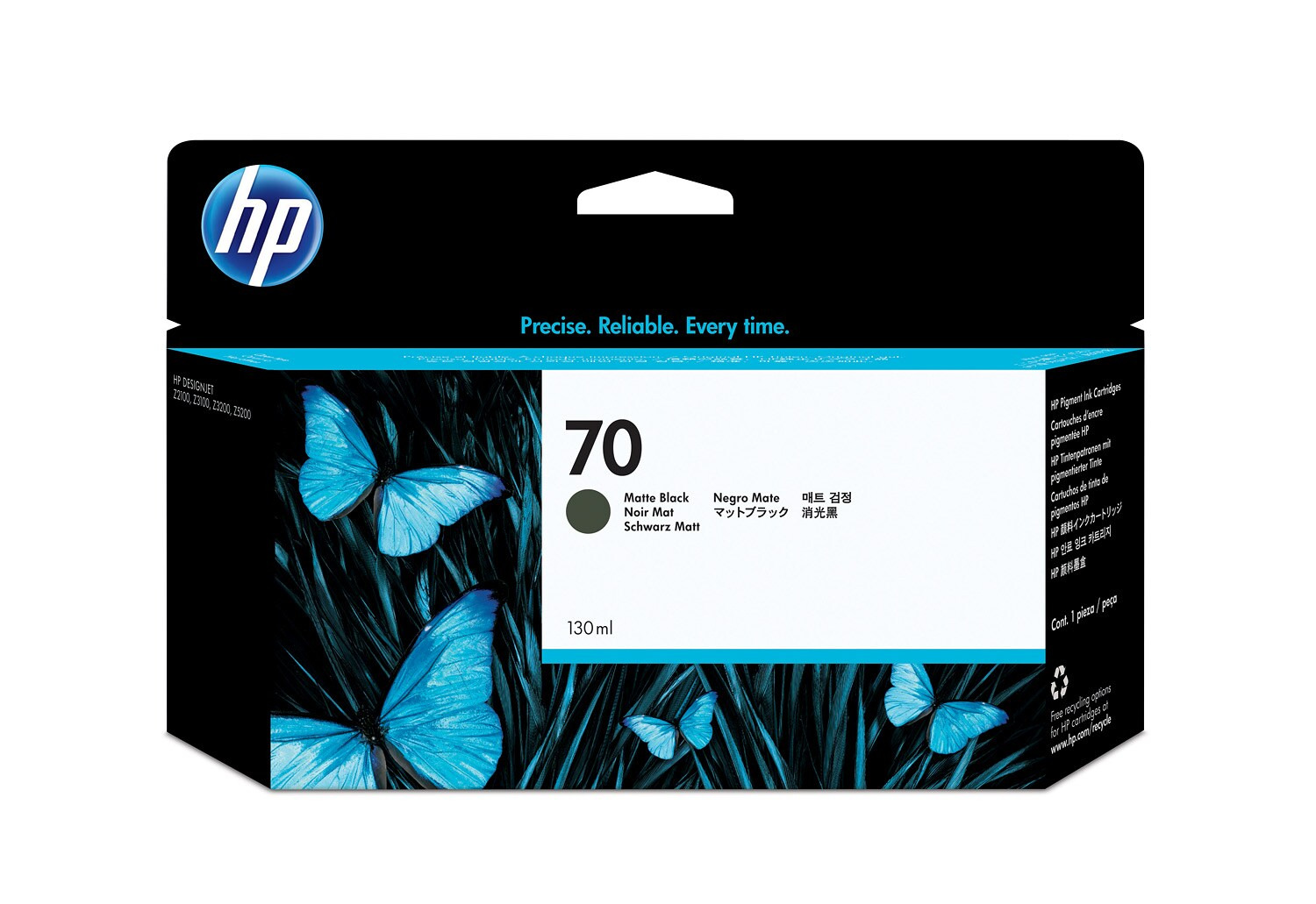 HP No 70 mattamusta 130ml