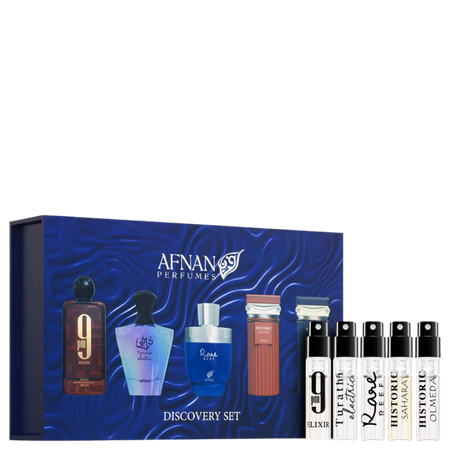 Afnan Miesten Discovery Hajuvesilahjasetti – 5 x 2 ml