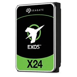 Seagate Exos X24 3.5" 12 Tt, 7200 RPM, 512 MB, SATA III -kovalevy (yrityskäyttöön)