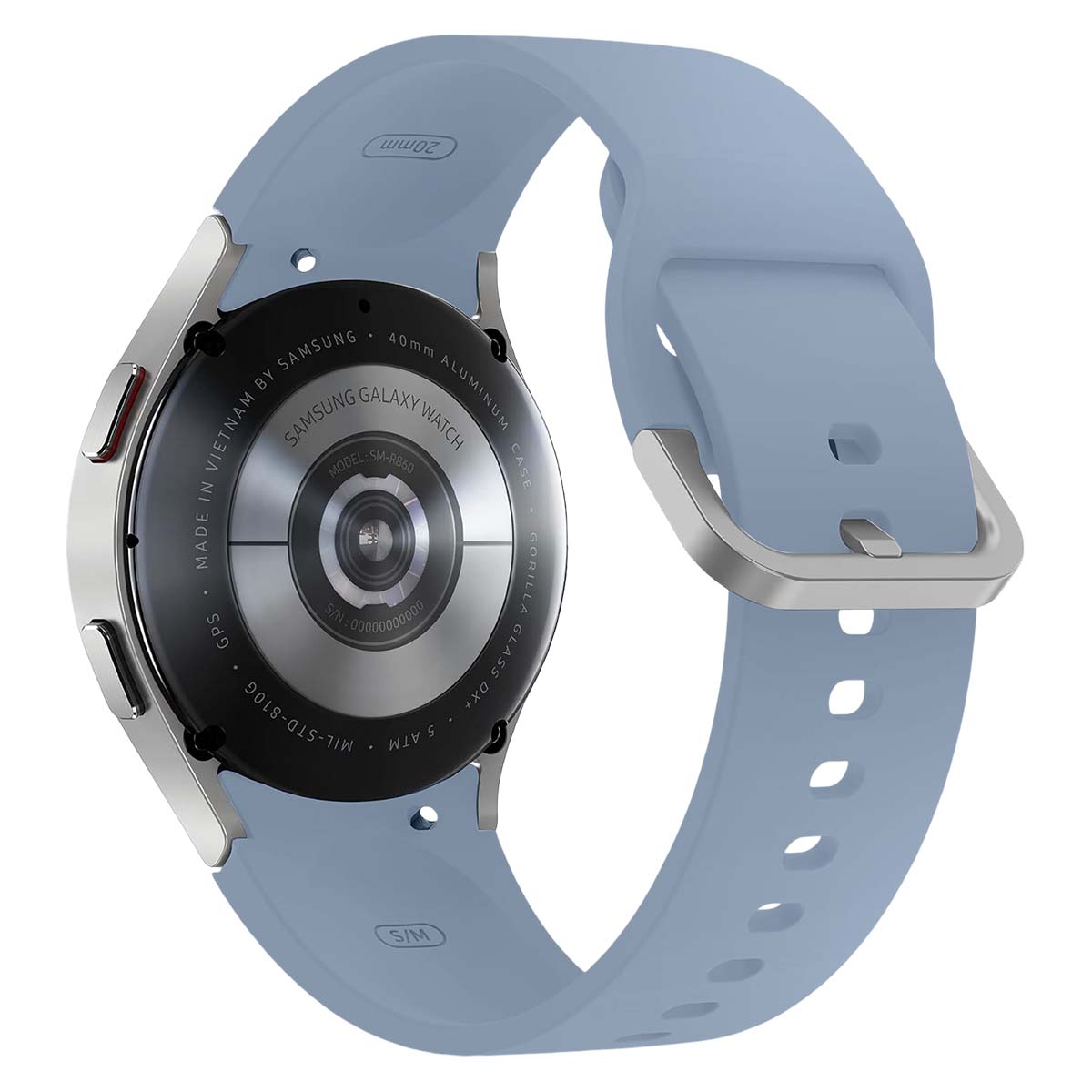 Urheiluranneke G Watch 4/5 Series 130mm, M/L