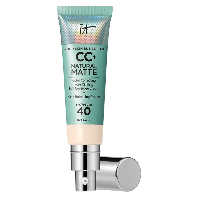 It Cosmetics Cc Natural Matte Cream Foundation Spf40 Fair Ivory 32ml