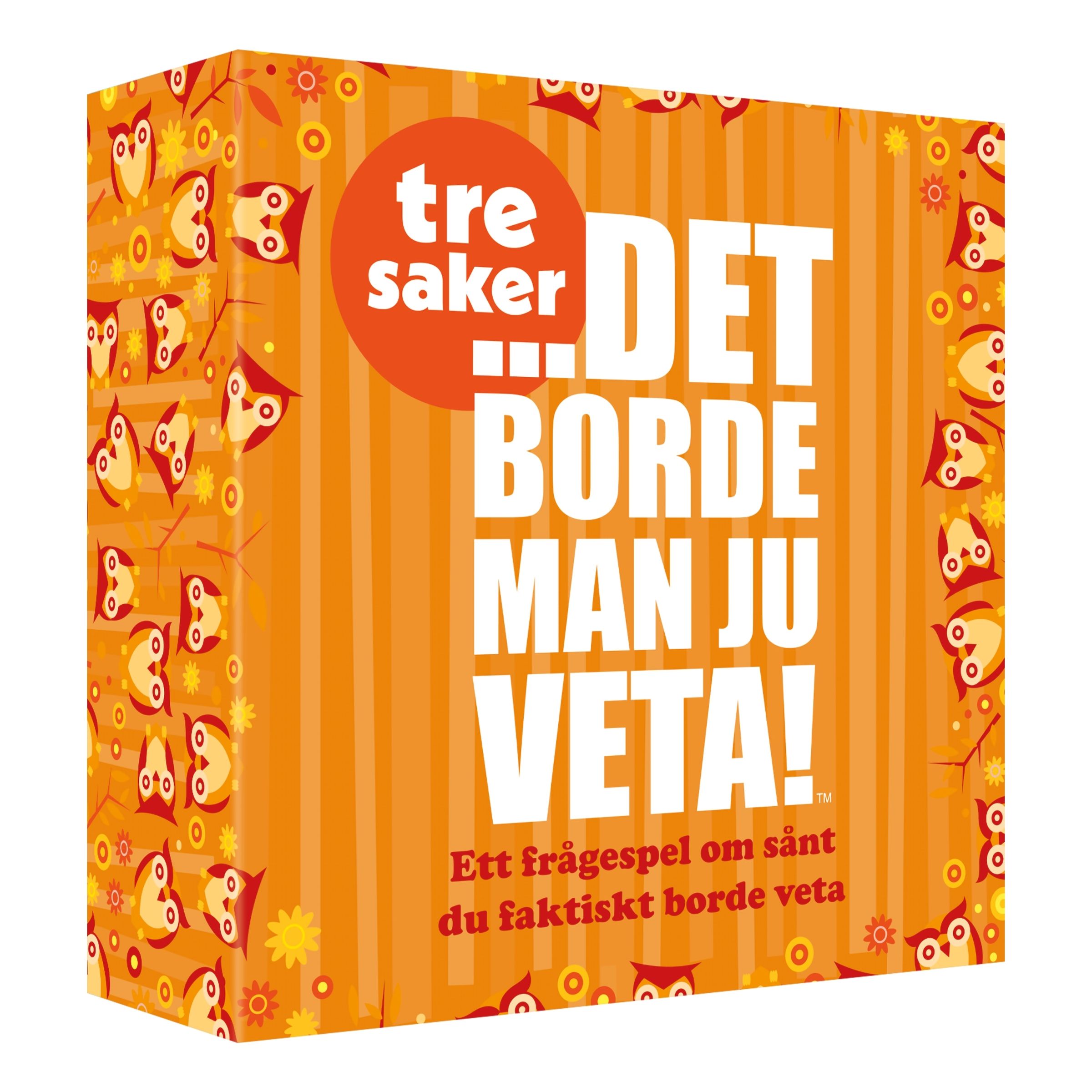 Sehän pitäisi tietää! Kolme asiaa Tietopeli