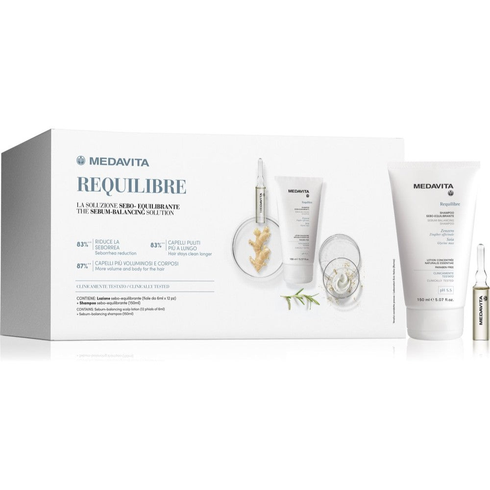 Medavita Requilibre Sebum-Balancing Hair lahjapakkaussetti 1 kpl