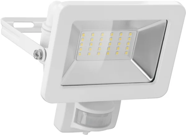 Goobay 53882, Valkoinen, IP44, Alumiini, Lasi, Metalli, Muovi, 0,1 ms, 30 W, LED