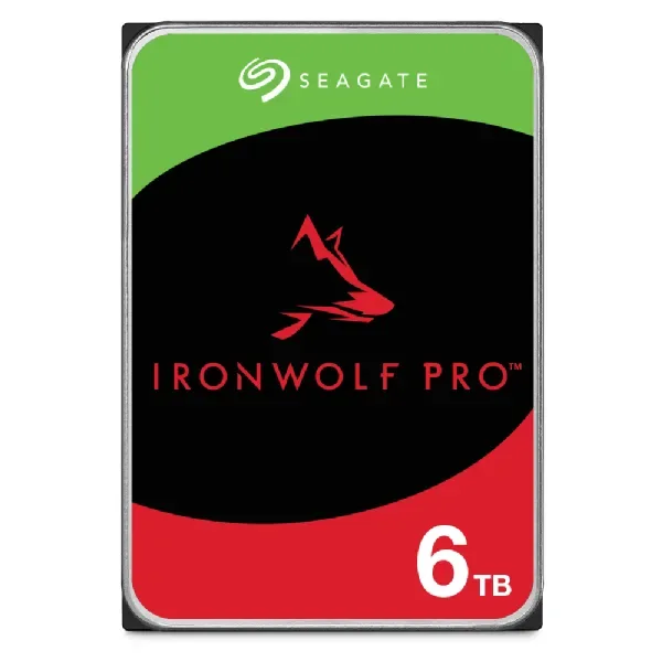 Seagate IronWolf Pro 3.5" 6 Tt, 7200 RPM, 256 MB, SATA III -kovalevy (NAS)