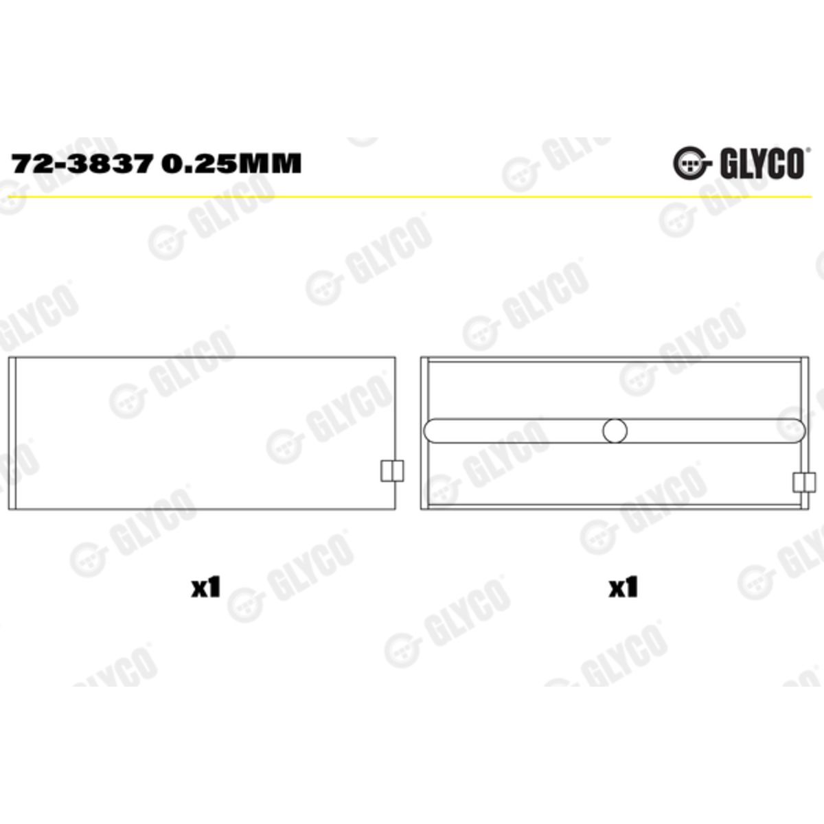 Runkolaakeri GLYCO 72-3837 0.25mm