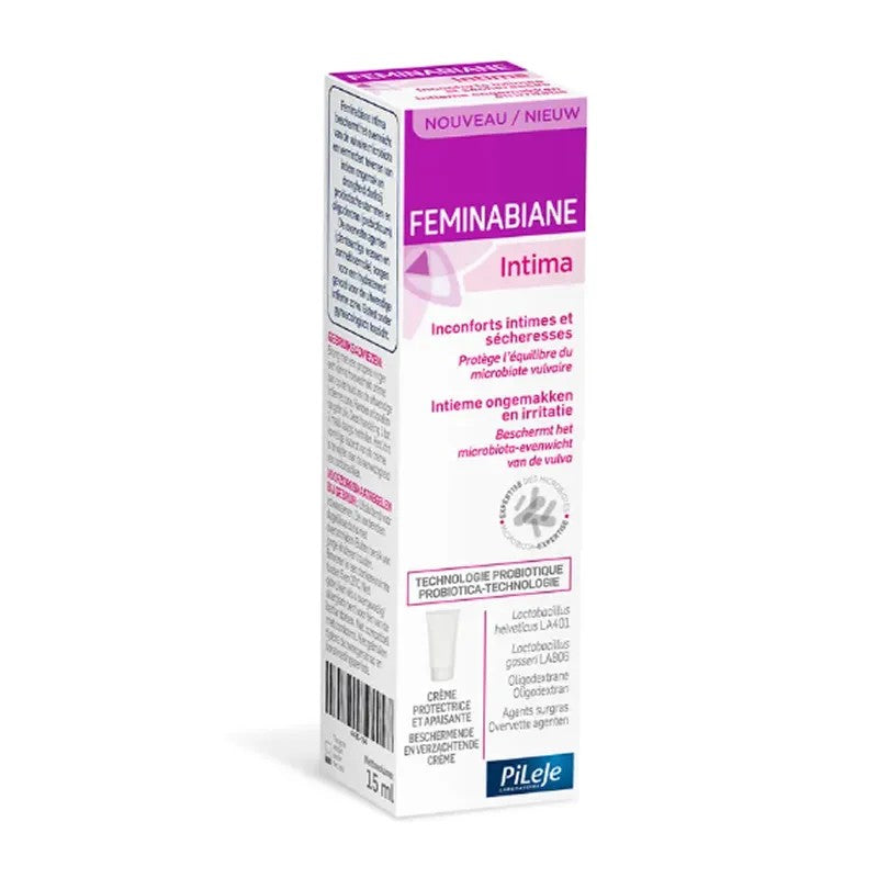 Pileje Feminabiane Intima Intiimi epämukavuuden ja kuivuuden voide 15 ml