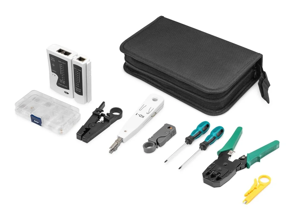 DIGITUS 12-piece Network Tool Set