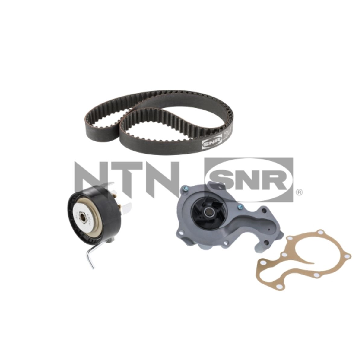 Vesipumppu + jakohihnasarja SNR KDP452.290