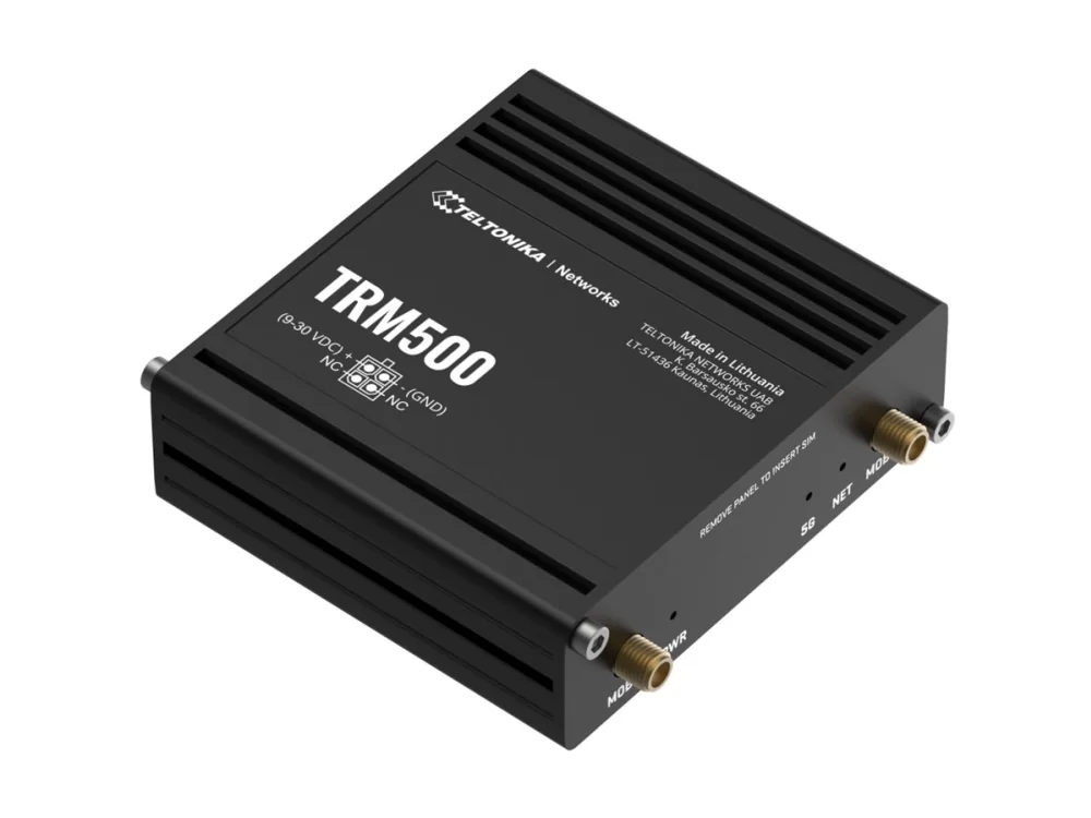 Teltonika TRM500 - wireless router - WWAN - LTE - 5G 4G 3G - DIN rail mountable wall-mountable surface-mountable - Wireless router LTE
