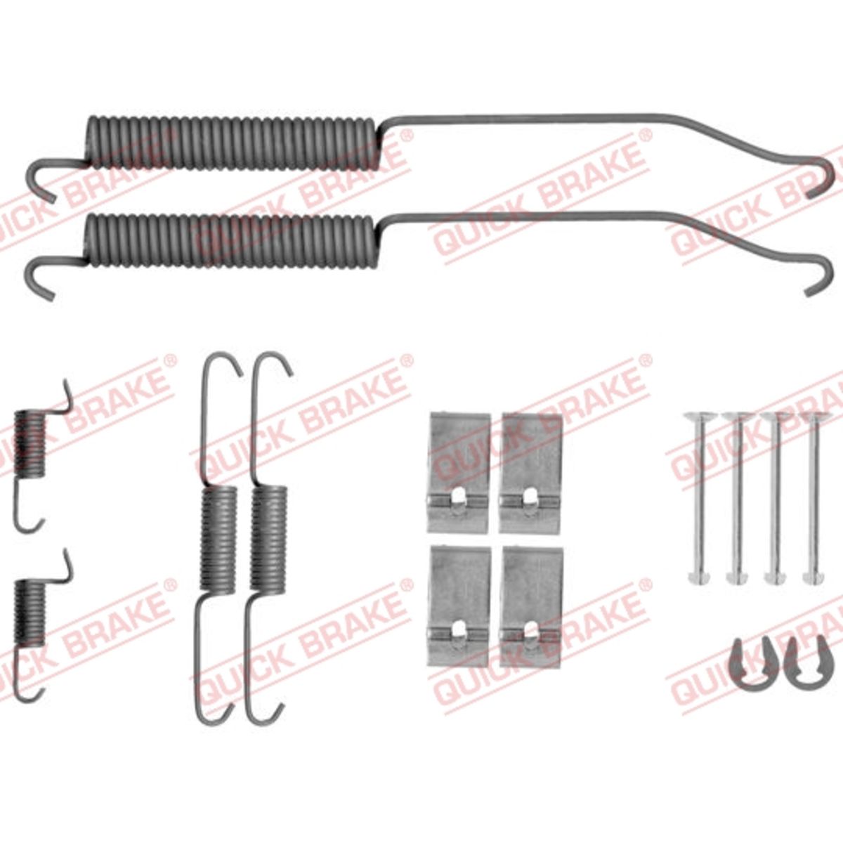 Tarvikesarja, jarrukengät QUICK BRAKE 105-0036