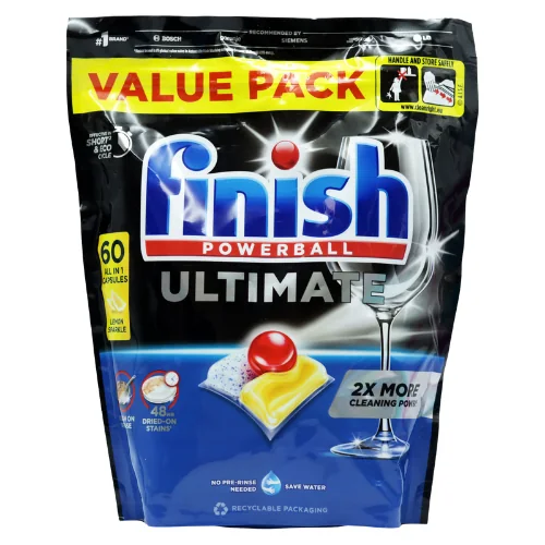 Finish Powerball Ultimate Lemon Astianpesukonetabletit - 60 Kpl