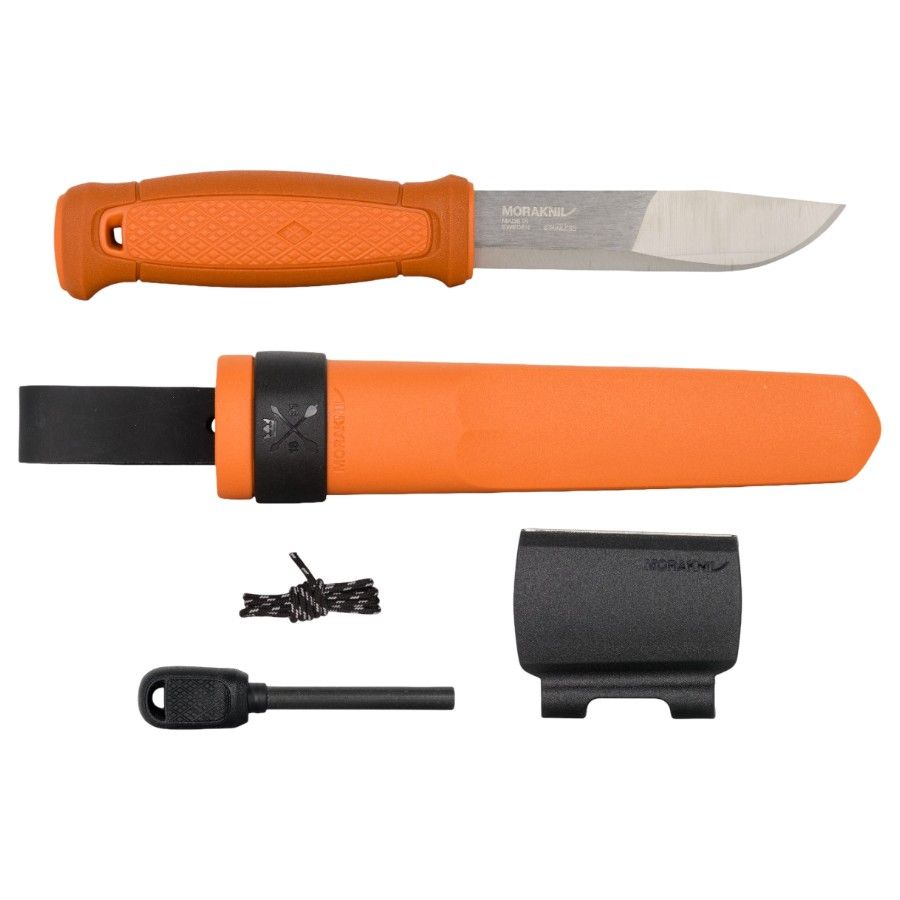 Morakniv Kansbol With Survival Kit (S), veitsi, oranssi