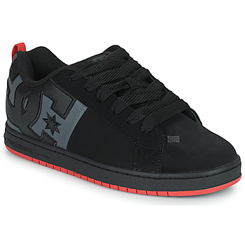 DC Shoes Matalavartiset tennarit  tummanharmaa / punainen / musta