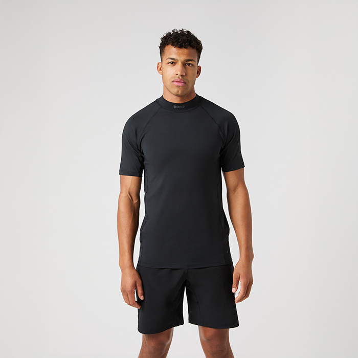 Borg Mock Neck T-Shirt