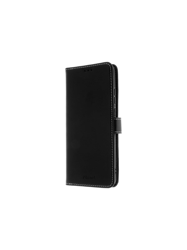 Insmat Exclusive Flip Case -lompakkokotelo, OnePlus 12R, musta
