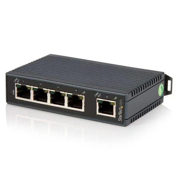 Startech Industrial 5 Port Ethernet Switch