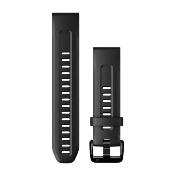 Garmin Quick Fit ranneke 20 mm silikoni, musta
