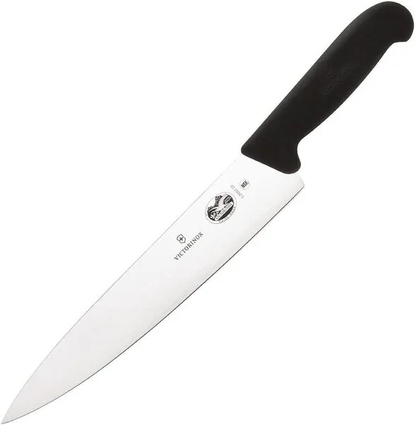 Kokkiveitsi Victorinox Fibrox terä 22 cm Musta,