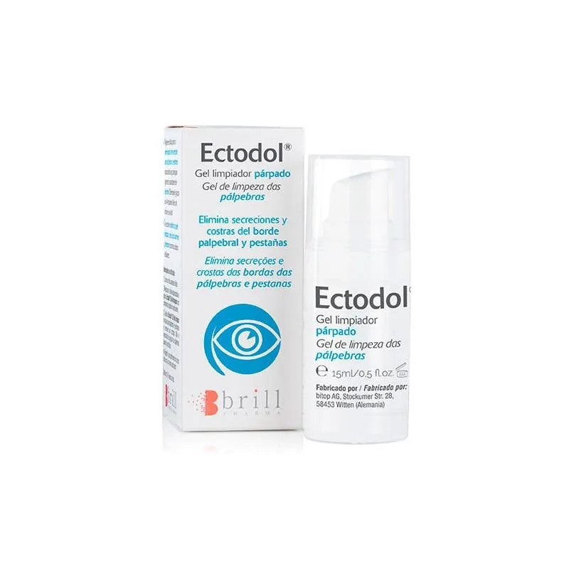 Brill Ectodol silmäluomen puhdistusgeeli 15 ml