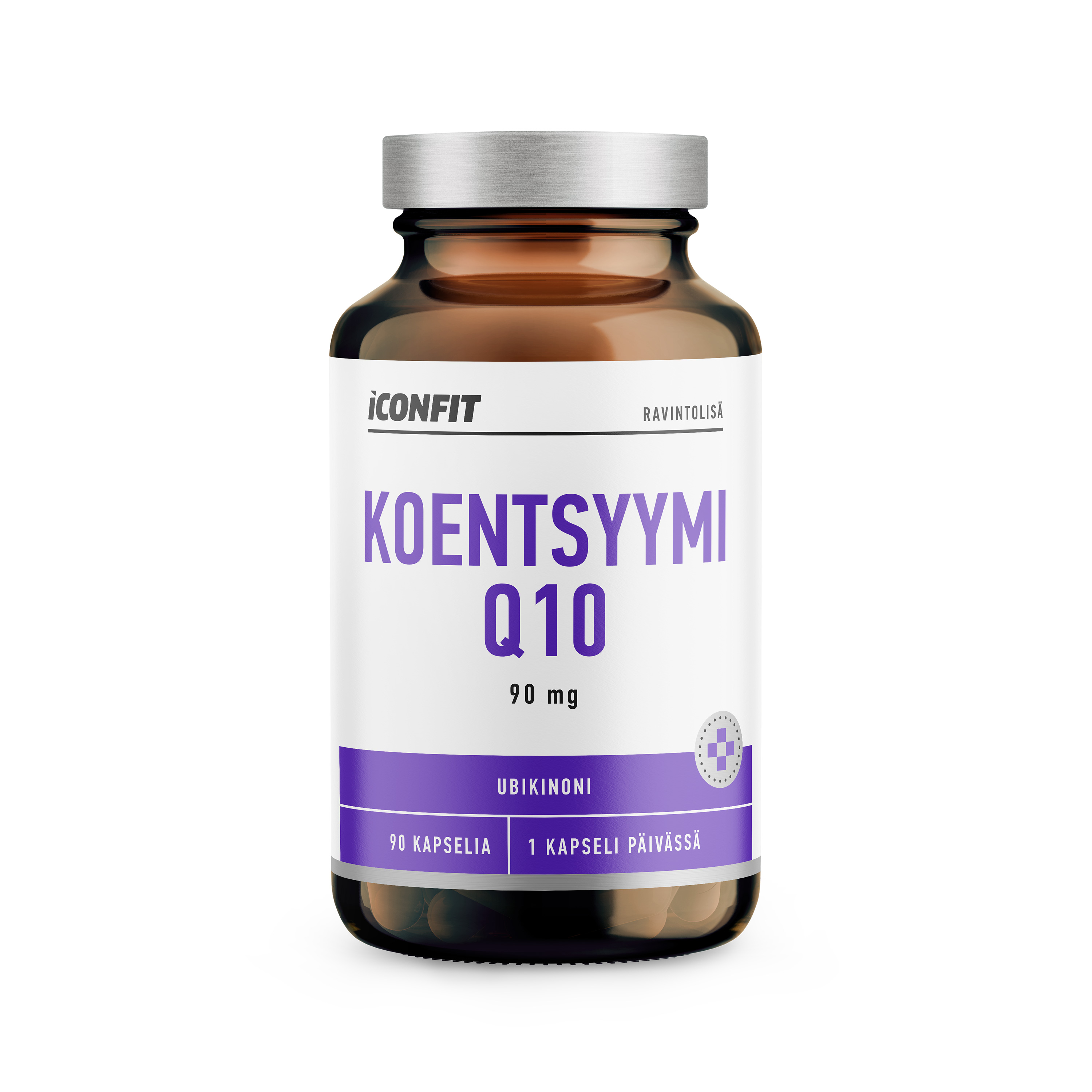 Iconfit Koentsyymi Q10 (Ubikinoni), 90mg, 90 kpl