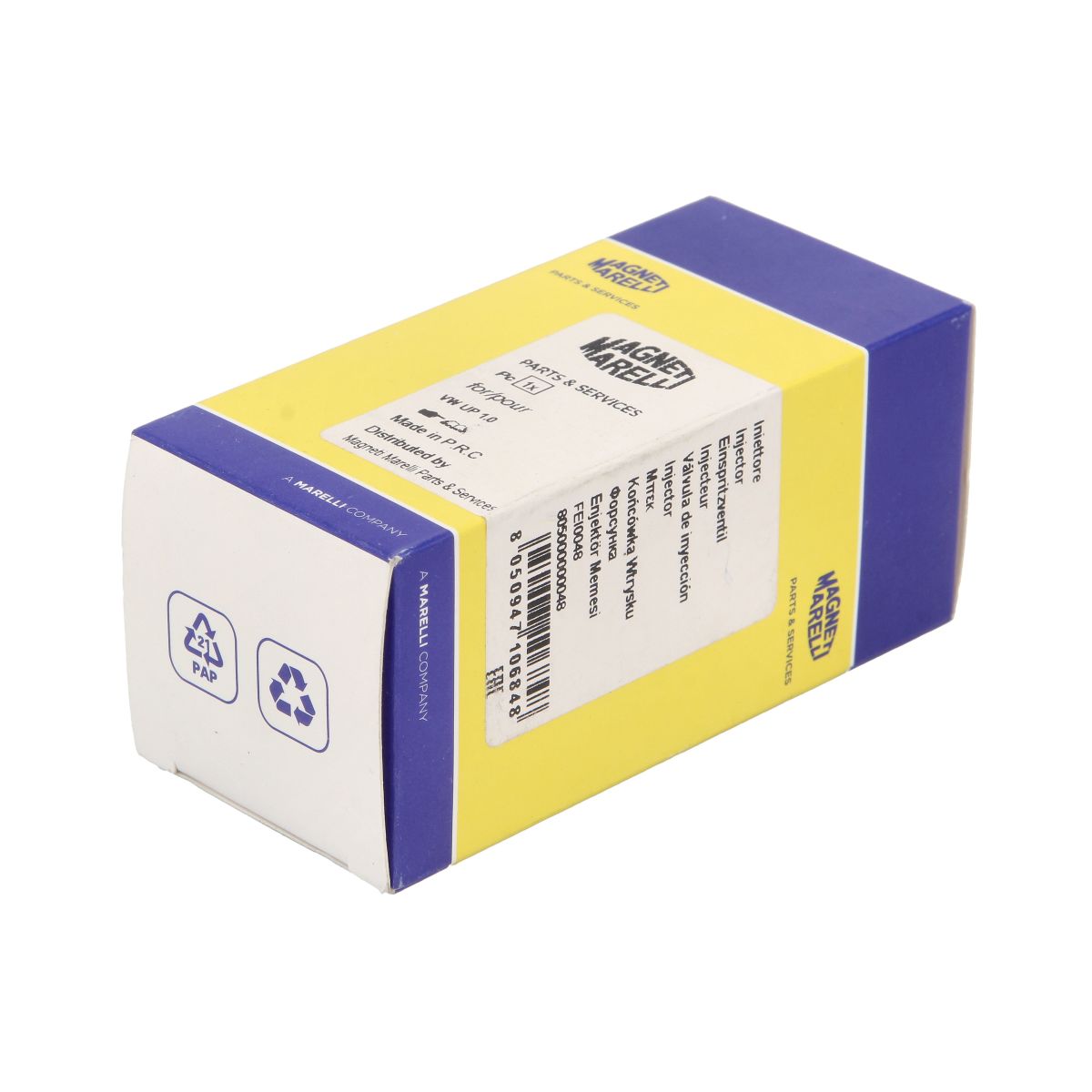 Ruiskutusventtiili MAGNETI MARELLI 805000000048