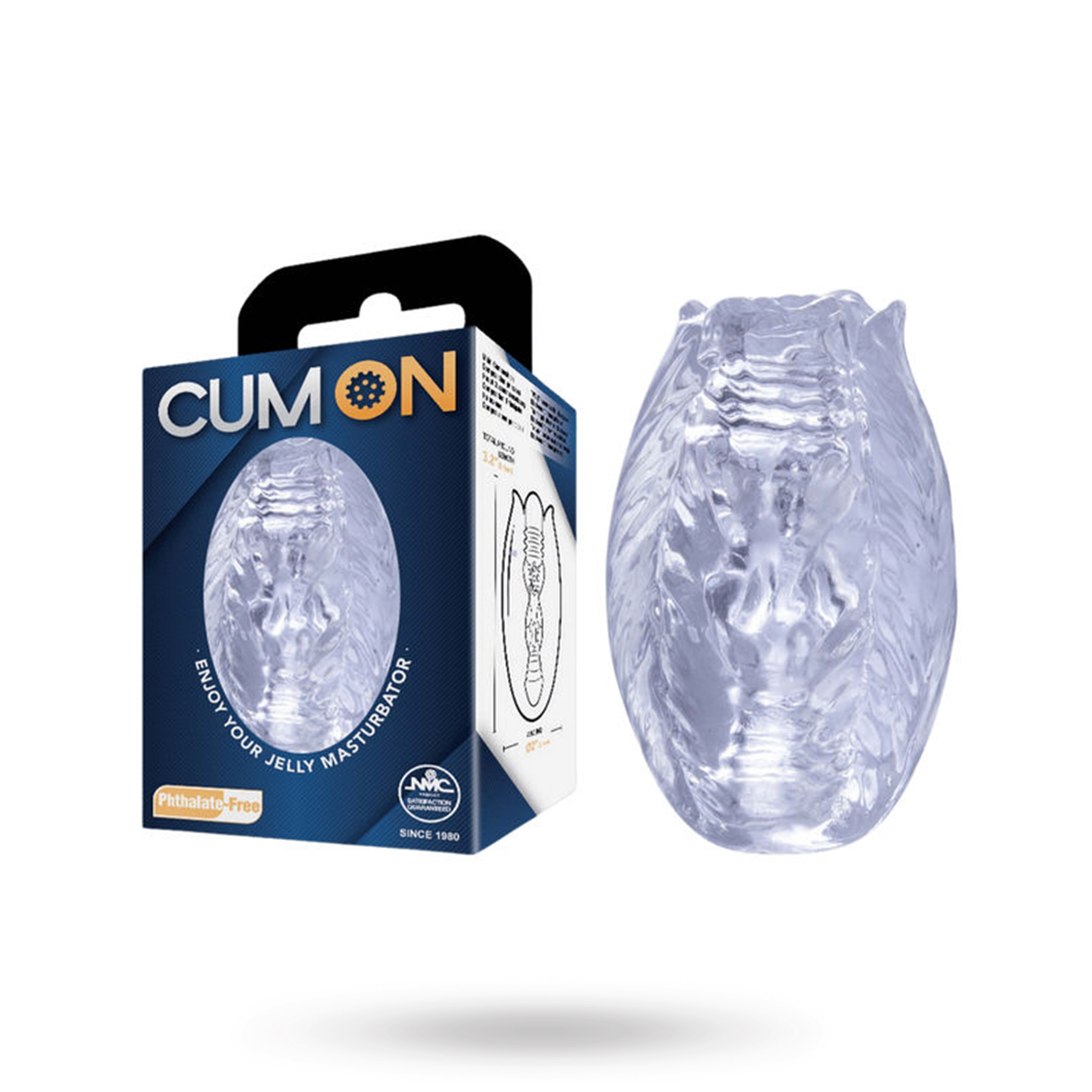 Cum On Mini Stroker Flower Bud Clear Stroker