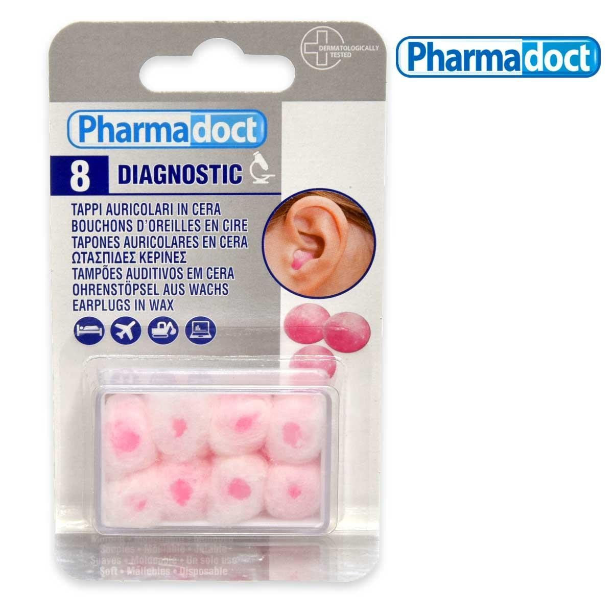 Pharmadoct Vahakorvatulpat + Läpinäkyvä Säiliö Blisterpakkauksessa 8 Kappaletta