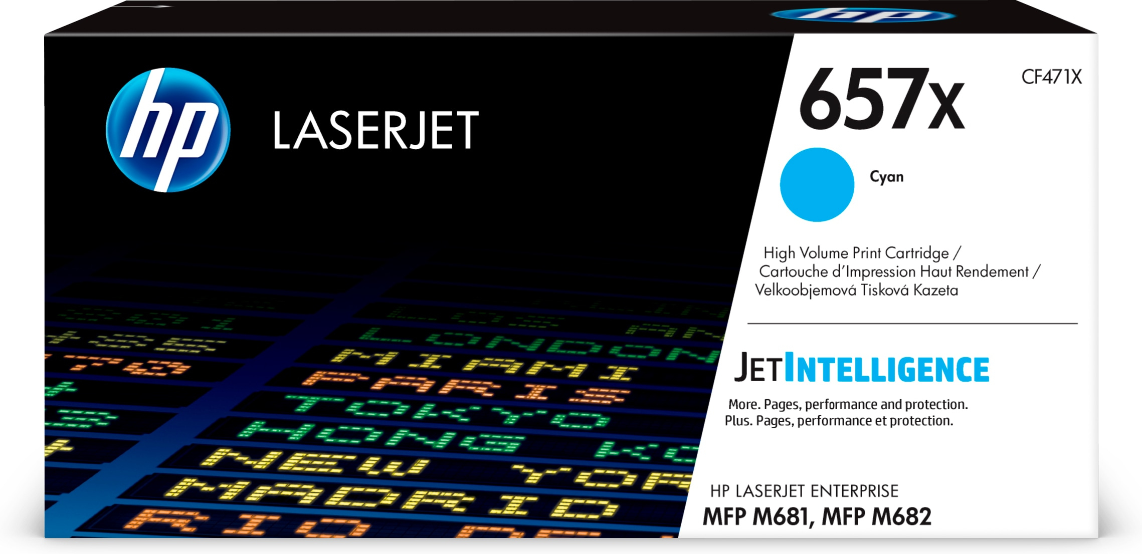 Hp Värikasetti Syaani 657x - Cf471x