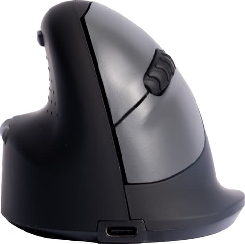 R-go Tools He Vertical Break Large Left Bluetooth Hiiri Musta