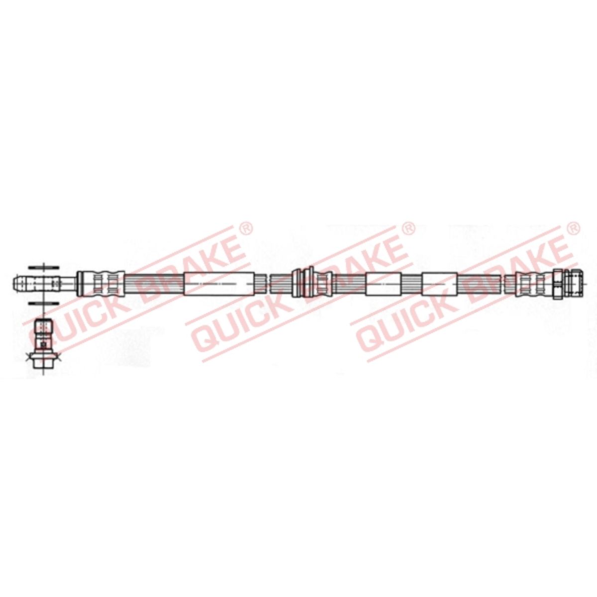 Jarruletku QUICK BRAKE 59.975X