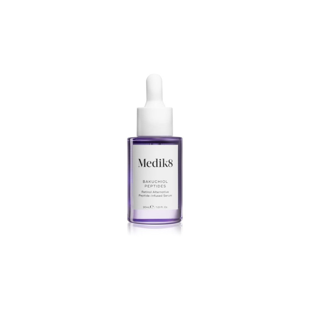 Medik8 Bakuchiol Peptides seerumi ikääntymistä ja ihon epätasaisuuksia vastaan 30 ml