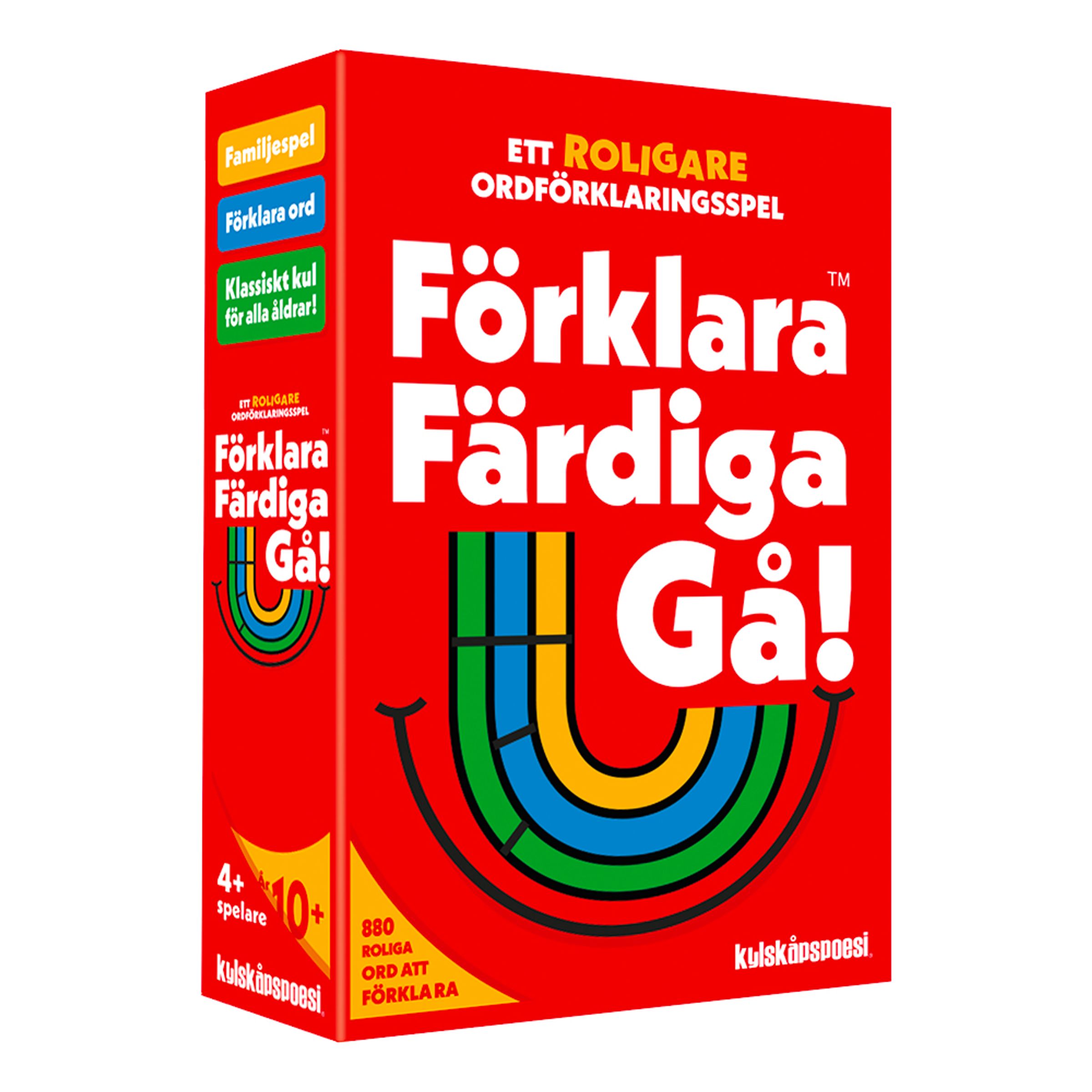 Förklara, Färdiga, Gå! Perhepeli