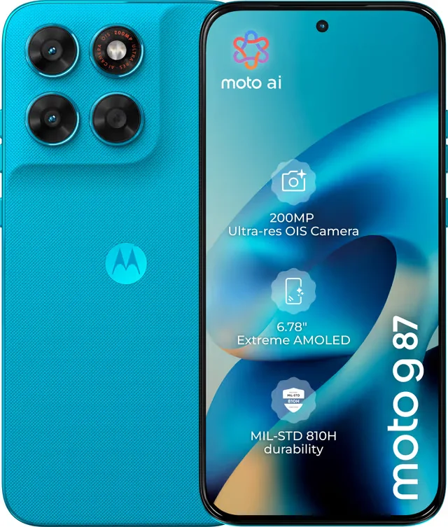 Motorola Moto G87 älypuhelin 12/256GB (sininen)