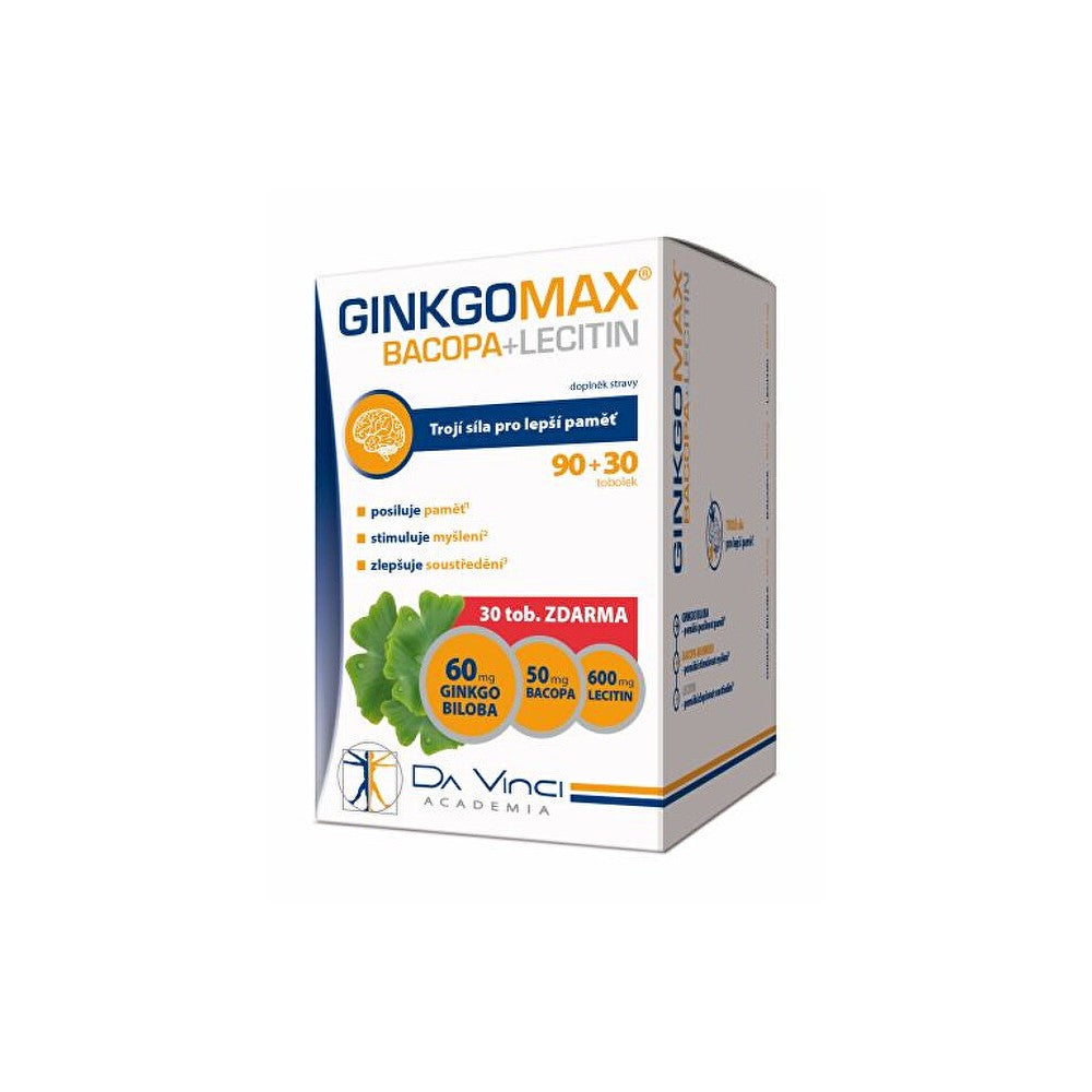Simply you GinkgoMAX + Bacopa + Lesitiini 90+30 kapselia