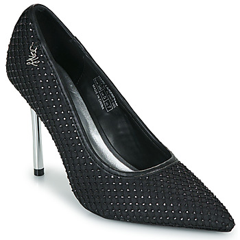 Karl Lagerfeld Avokkaat ' Sarabande Mesh-Pumps mit Edelsteinen ' musta