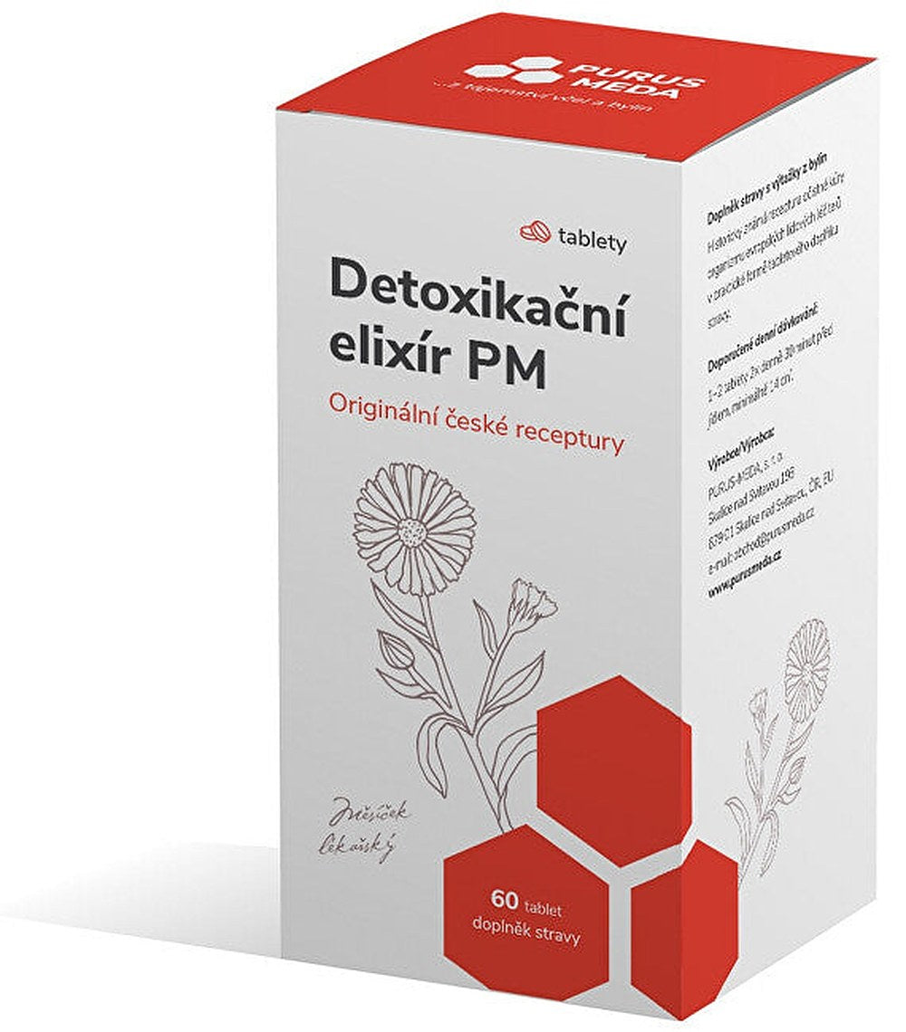 Purus meda PM Detox Elixir 60 tablettia