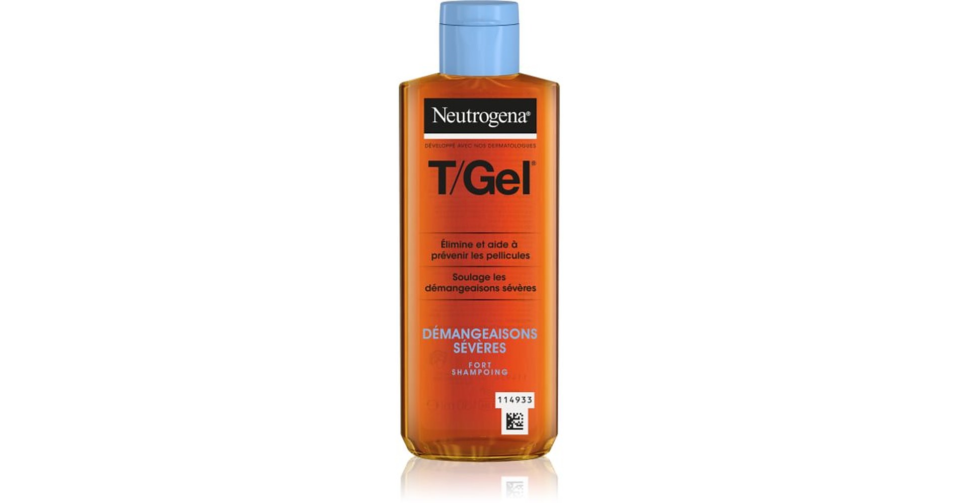 Neutrogena T/Gel Fort hilsettä ehkäisevä shampoo kuivalle ja kutisevalle päänahalle 150 ml